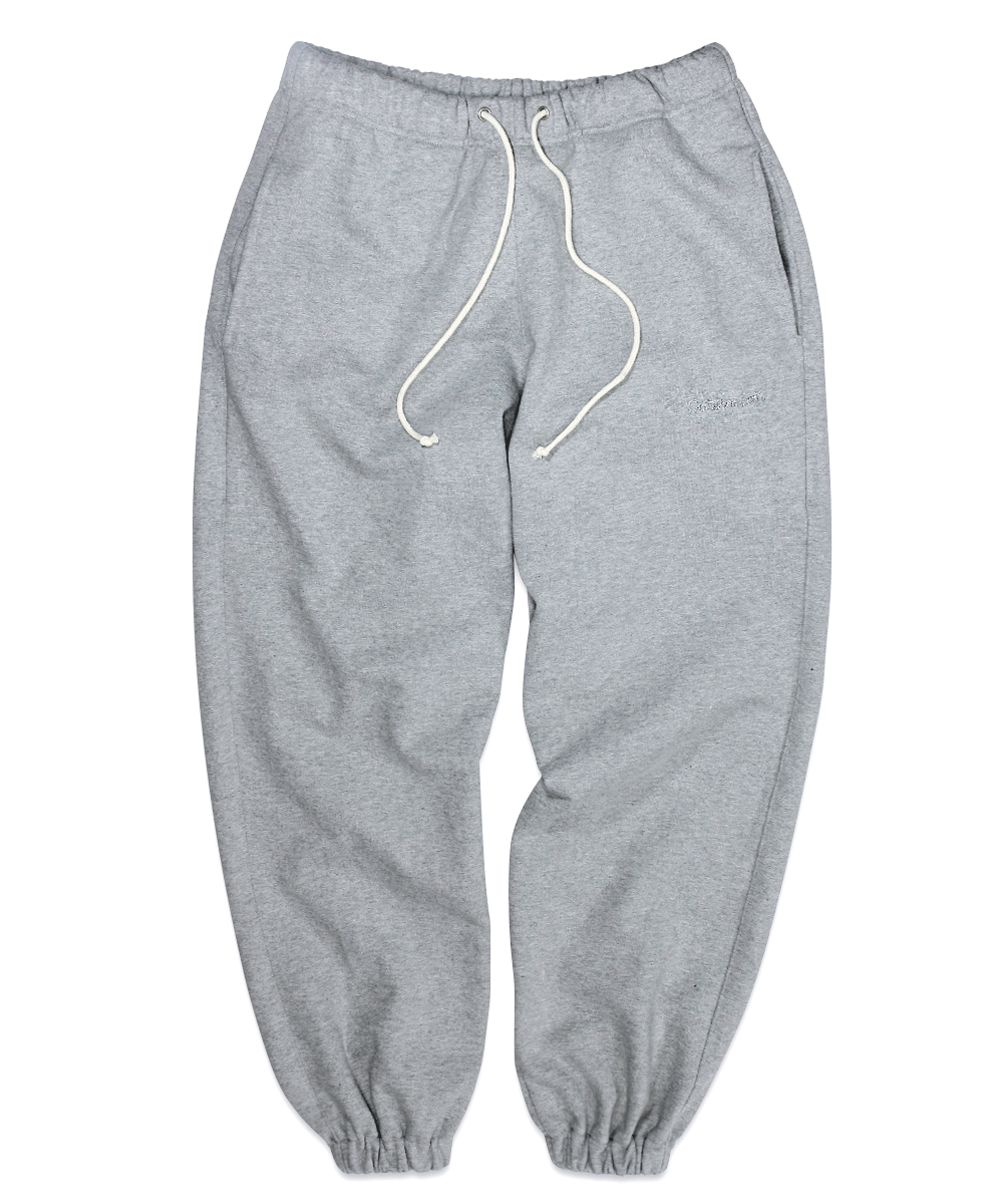 Heavy Cotton Sweatpants - Gray