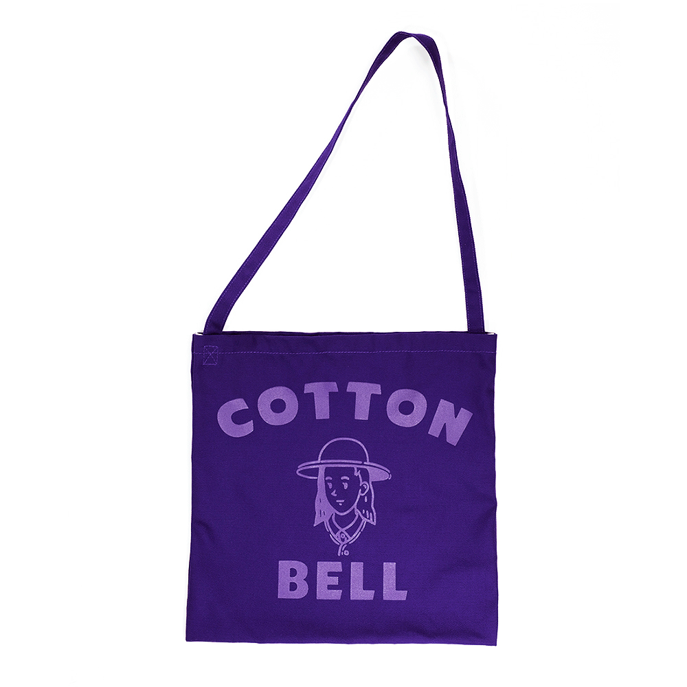 Cottonbell Logo Cross Bag - Puple