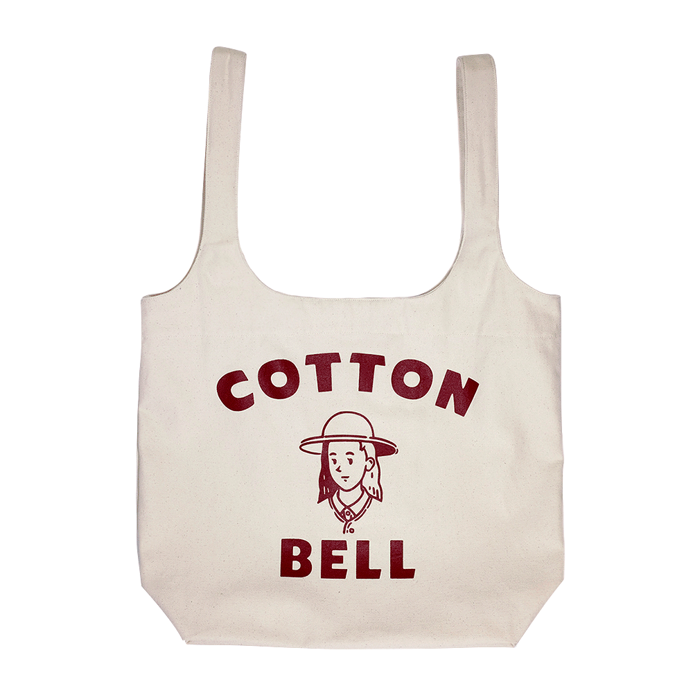 Cottonbell Logo Shopper Bag - Ecru