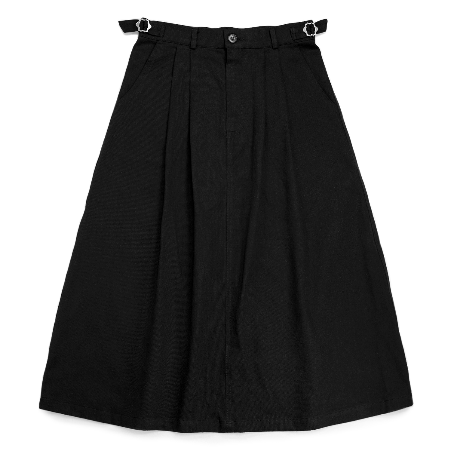 Side Belt Skirt - Black