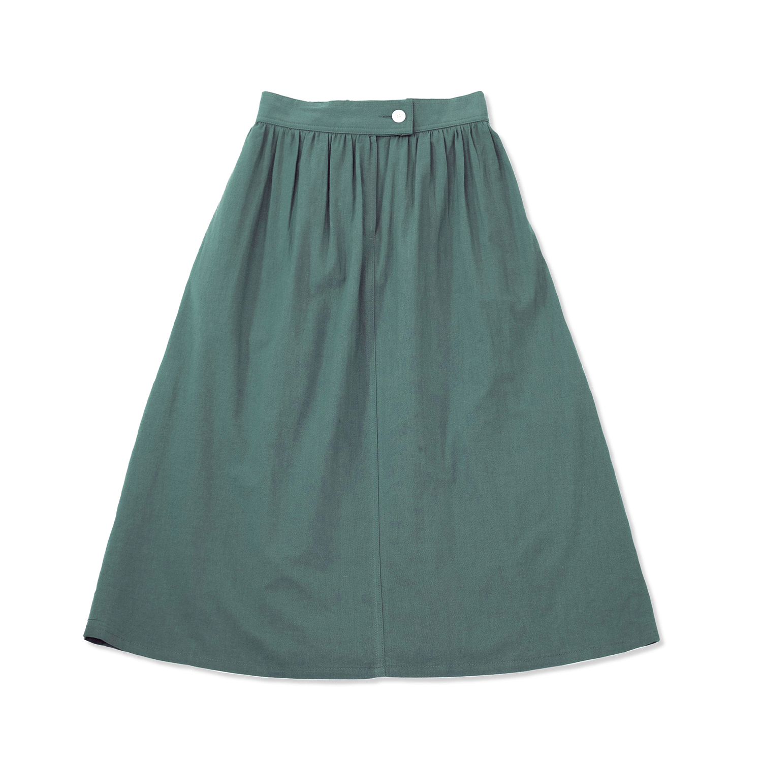 Shirring Banding Skirt - Mint