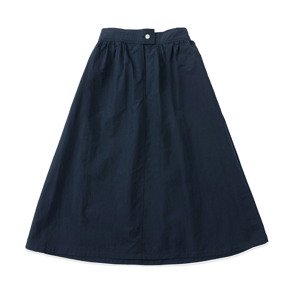 CN Shirring Banding Skirts - Navy