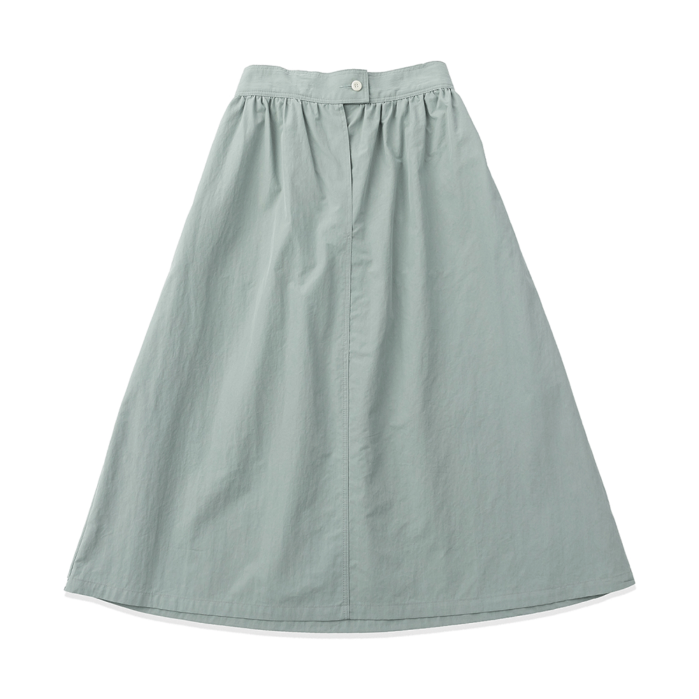 CN Shirring Banding Skirts - Blue Mint