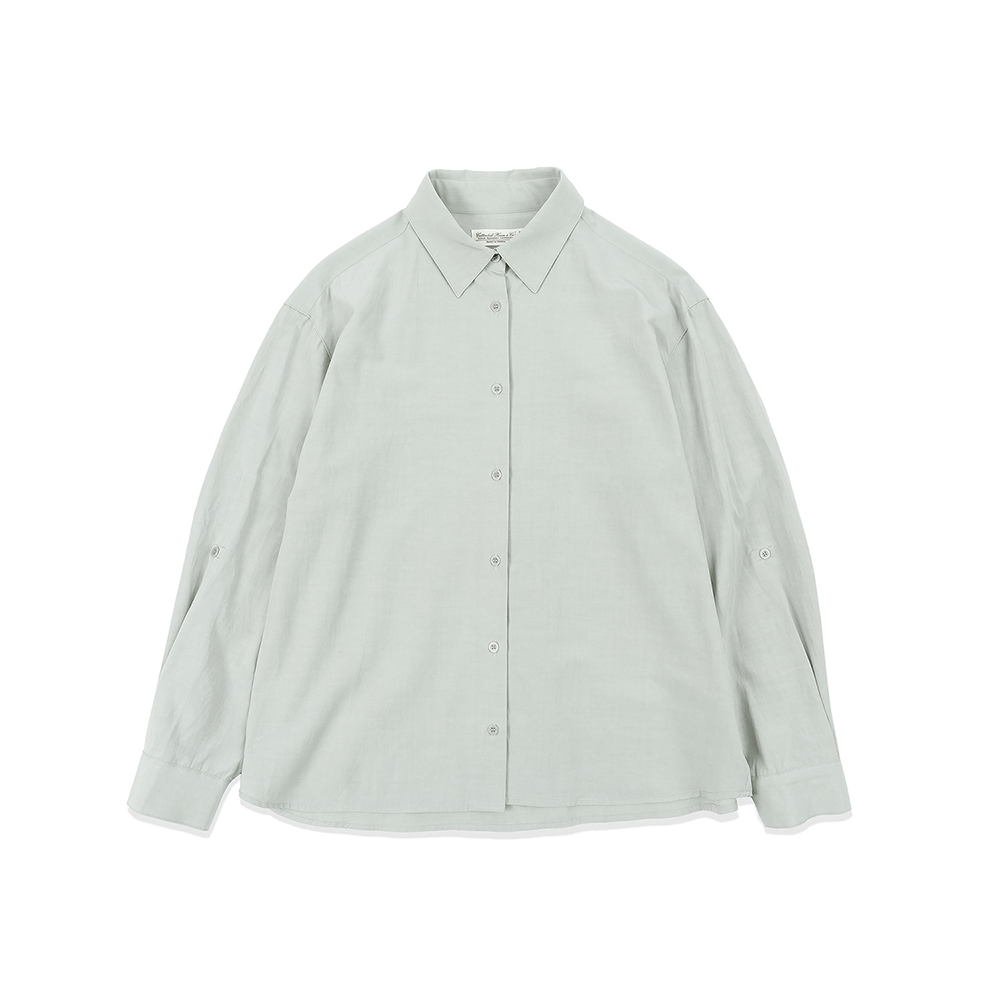 Rollup Shirts - Mint Gray
