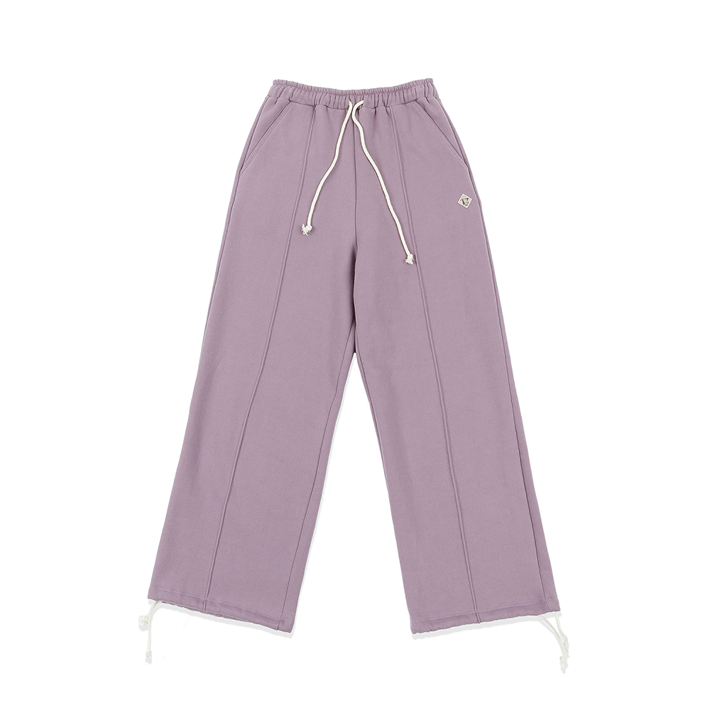 Peachskin Fleece-Lined Sweatpants - Light Purple