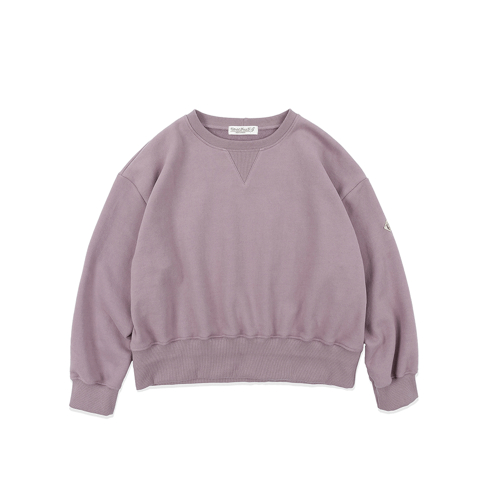 Peachskin Fleece-Lined Sweatshirt - Light Purple