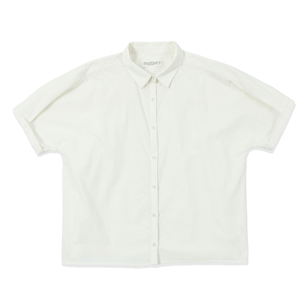 Roll Sleeve Shirts - Cream