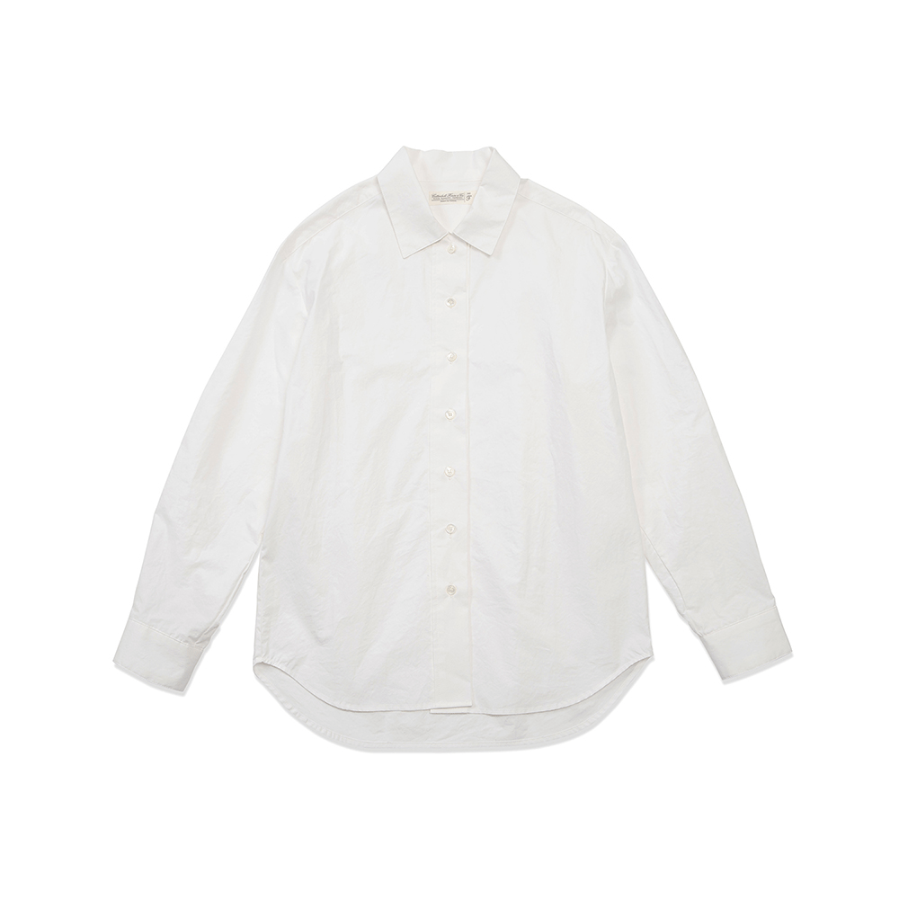 Wide Placket Shirts - Off White